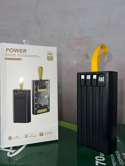 30000 MAH 120W FAST CHARGING TRANSPARENT POWER BANK