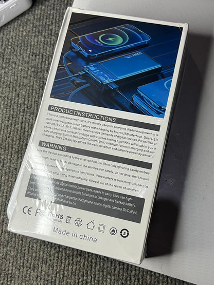 20000 MAH 66W Fast Charging Power Bank with Built-in Cables & Display